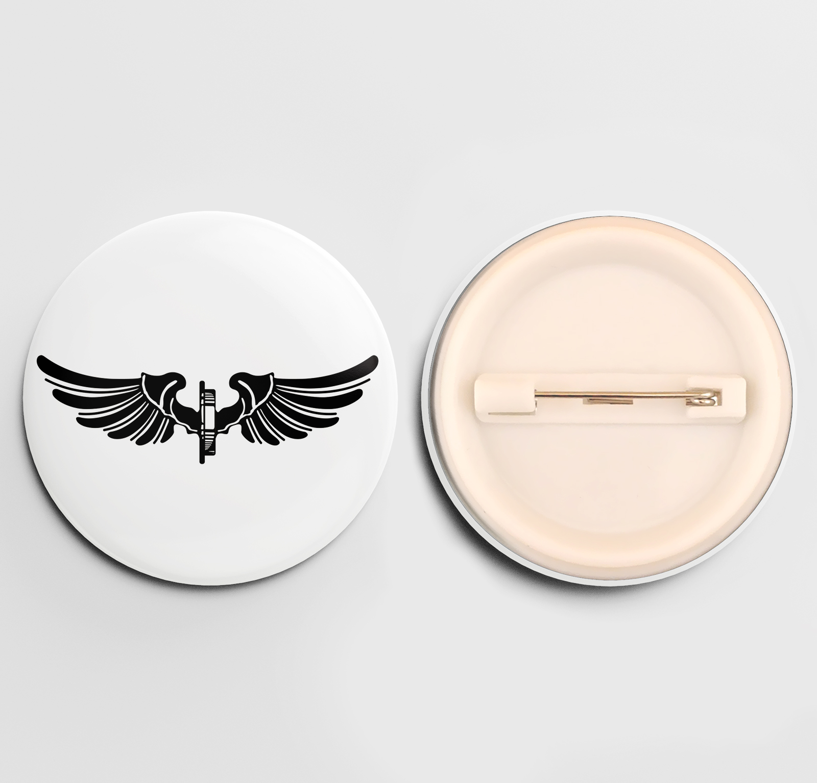 przypinka Ośka Kolejowa II RP (wzór B), przypinka kolejowa, przypinka kolejarska, przypinka dla kolejarza, przypinka PKP, button kolejowy, button kolejarski, button dla kolejarza, button PKP, pin kolejowy, pin kolejarski, pin dla kolejarza, pin PKP, Ośka kolejowa przypinka