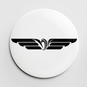 przypinka Ośka Kolejarska PRL (wzór A) przypinka kolejowa, przypinka kolejarska, przypinka dla kolejarza, przypinka PKP, button kolejowy, button kolejarski, button dla kolejarza, button PKP, pin kolejowy, pin kolejarski, pin dla kolejarza, pin PKP, Ośka kolejowa przypinka